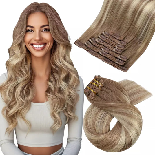 balayage on brown hair clip in hair extensions brown hair balayage hair extensions clip in hair remy hair clip-in hair extensions