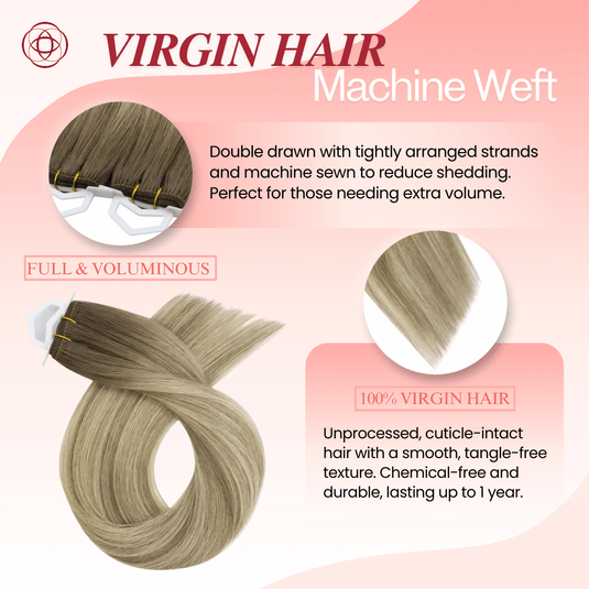 Moresoo Virgin Sew In Hair Weave