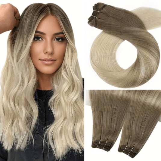 sew in weft hair extensions-best hair extensions for fine hair-hair extensions for short hair-invisible hair extensions for thin hair
