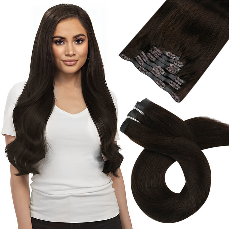 Seamless Clip in Human Extension 7pcs/pack 120g