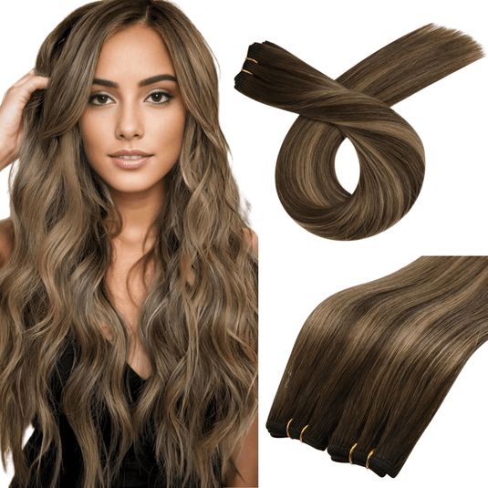 brown and straight sew in hair extension-long hair extensions-long hair extensions-22 inch hair extensions-24 inch hair extensions