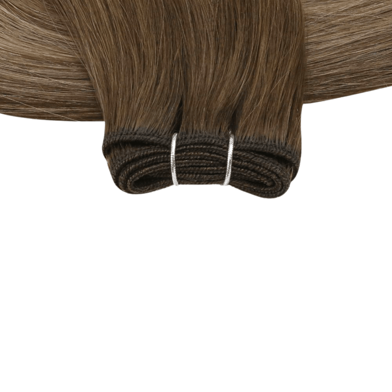 Load image into Gallery viewer, brown hair weft straight virgin hair bundles hair extension- hair extension lengths-extension hair-weft-weft hair extensions-weft extensions-hair weft-hair weft extensions-