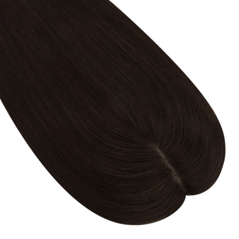 Load image into Gallery viewer, crown topper for thinning hair virgin human hair