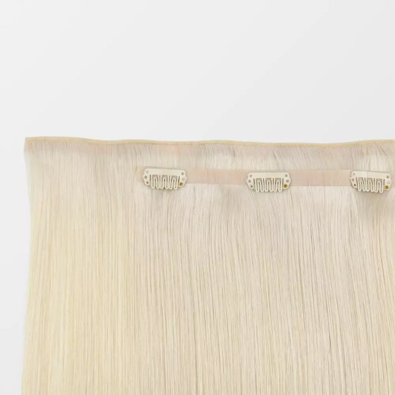Load image into Gallery viewer, Seamless Genius Clip in Hair Extensions Blonde Highlights #P16/22