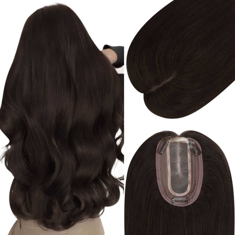 Load image into Gallery viewer, brown topper hair for women for hair loss