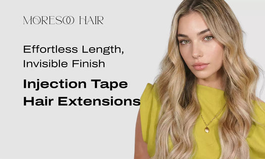 The Most Invisible Hair Extensions: Injection Tape Hair