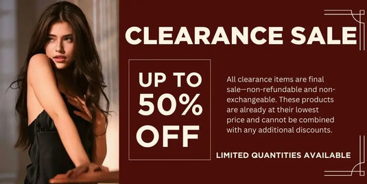 Clearance Sale Up to 50% Off