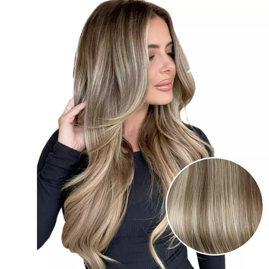 balayage on brown hair clip in hair extensions brown hair balayage hair extensions clip in hair remy hair clip-in hair extensions