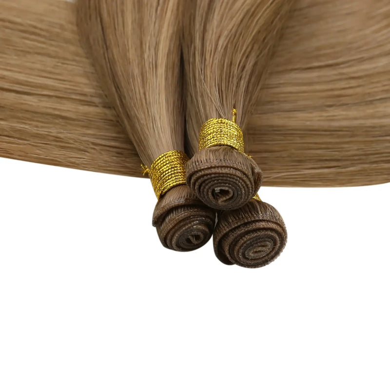 Load image into Gallery viewer, Best Genius Weft Virgin Human Hair Bundles Chestnut Brown (#P6/10)
