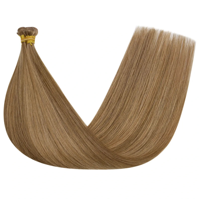 Load image into Gallery viewer, Best Genius Weft Virgin Human Hair Bundles Chestnut Brown (#P6/10)
