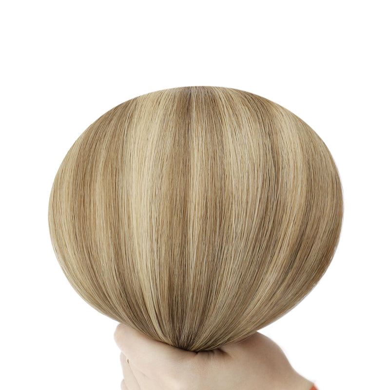 Load image into Gallery viewer, Virgin Human Hair Butterfly Weft Extensions Balayage Brown #3/8/22
