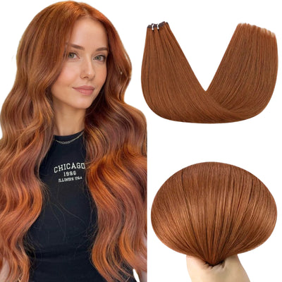 copper red weft bundle human hair-hair extension- hair extension lengths-extension hair-weft-weft hair extensions-weft extensions-copper red hair weft-hair weft extensions-copper red weft hair extensions-hair weft-hair weft extensions-copper red