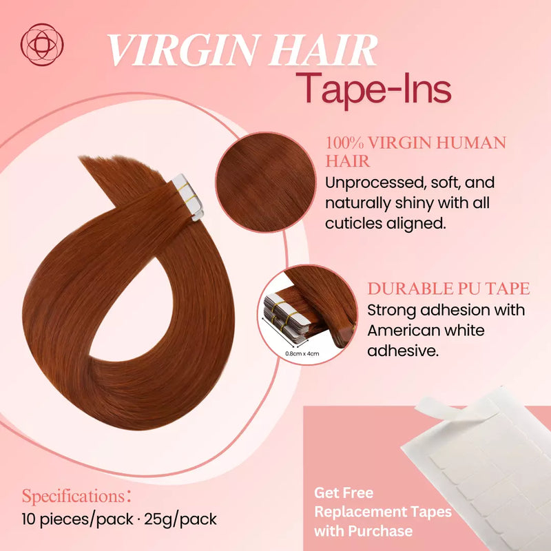 Load image into Gallery viewer, human hair tape in hair extensions virgin hair
tape in human virgin hair extensions 20 inch
tape in extensions brown hair virgin human hair
16 inches hair tape in extensions for women
human hair extensions tape in virgin hair
