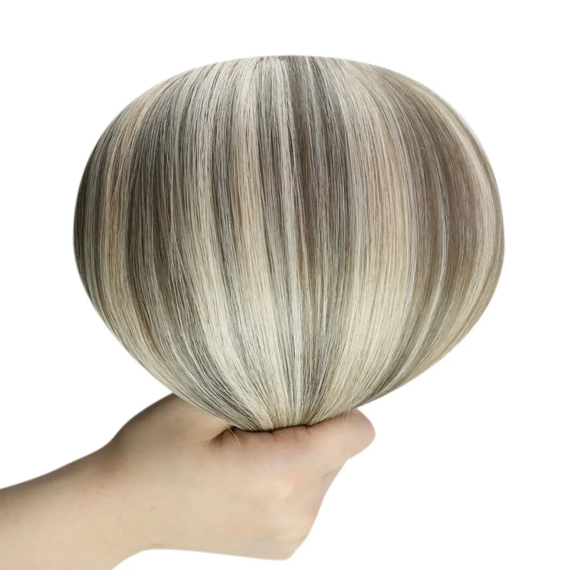 Load image into Gallery viewer, genius weft hair, hair weft, weft hair extensions, genius weft hair extensions, the width of genius weft, sew in hair extensions, sew in weft hair hair extensions,human hair extensions,genius wefthair extensions,hair weft,sunny hair extensions,weft hair extensions
