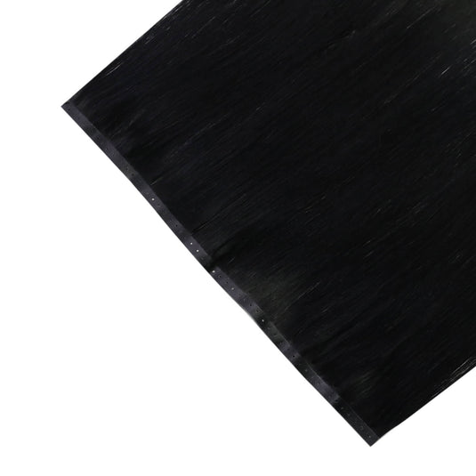 premium virgin hair extensions, pu skin with holes, sew in flat weft for short hair, real human hair weft, butterfly double weft, double tape invisible weft, skin weft hair extensions, sew in virgin hair natural black