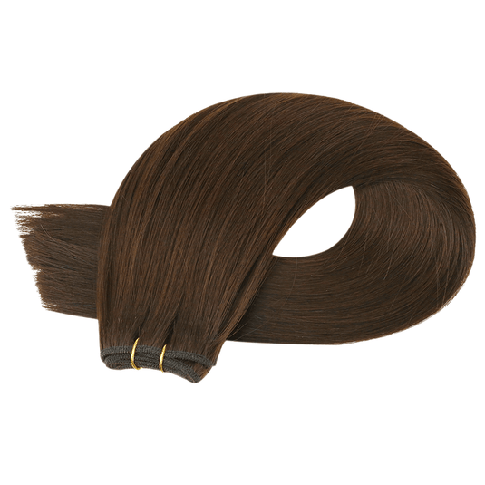 Moresoo Virgin Hair Weft Extensions 鈥?Premium Weft Human Hair, Various Lengths, Natural-Looking Sew-In Hair Weft