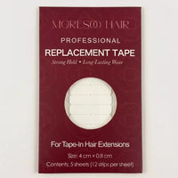 Moresoo Hair Professional Replacement Tapes on a white background