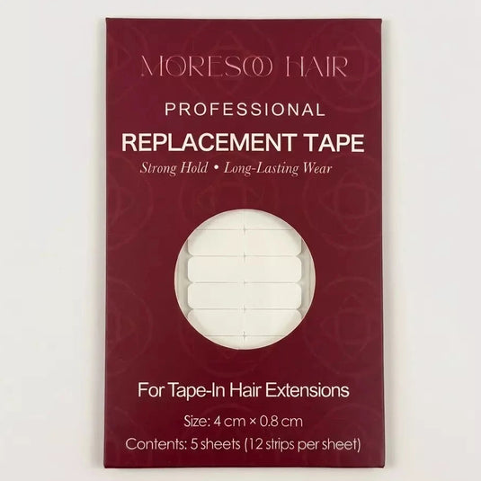 Moresoo Hair Professional Replacement Tapes on a white background
