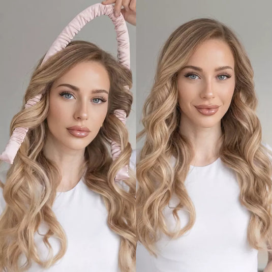 Moresoo Hair Heatless Curling Headband Overnight Curls