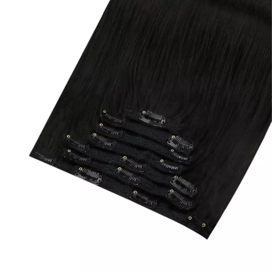 straight clip in hair extensions Moresoo hair clip in extension human straight hair