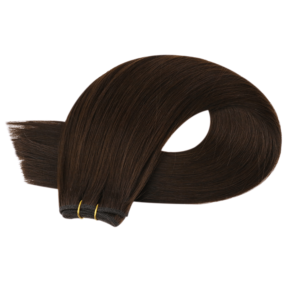 machine weft hair bundles 18 inch dark brown-long hair extensions-long hair extensions-22 inch hair extensions-24 inch hair extensions-