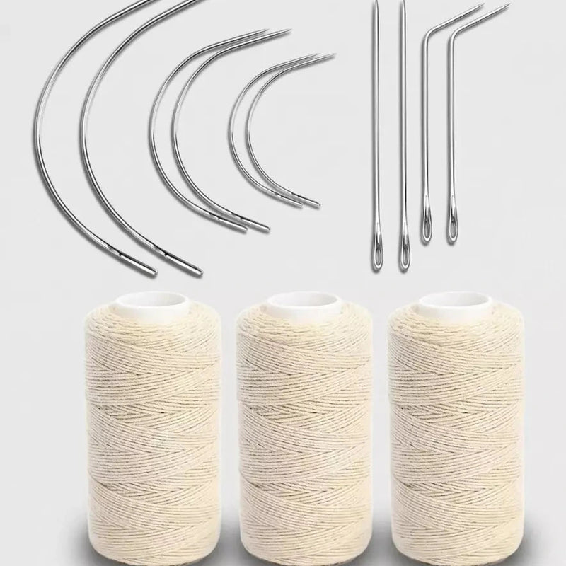 Load image into Gallery viewer, Needle &amp; Thread Kit for Weft Hair Extensions
