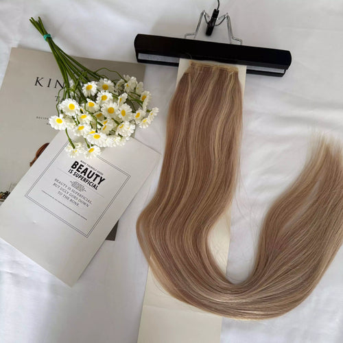 [Final Sale] Remy Human Hair Ponytail Extension Highlights #18/613 22