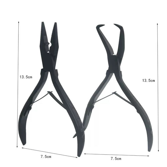 Professional Multi Function Hair Extension Plier Kit