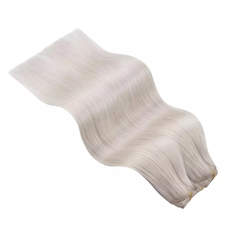Load image into Gallery viewer, Moresoo 20 inch blonde hair Moresoo clip in extension straight soft hair 7 pcs clip in extensions easy installation
