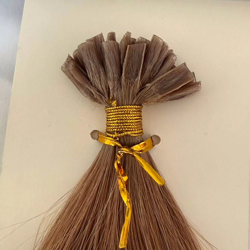 Load image into Gallery viewer, [Final Sale] Virgin U Tip Human Hair Extension Brown #6 18&quot; 25G
