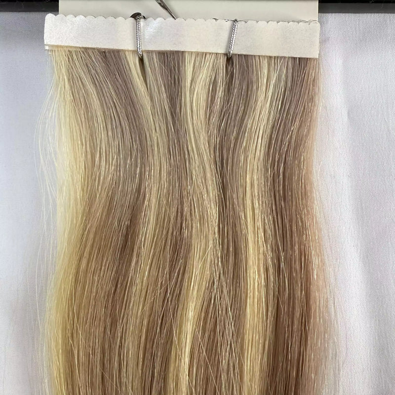 Load image into Gallery viewer, [Final Sale] Virgin Flower Tape Hair Extensions Highlight Blonde (#P19/60)
