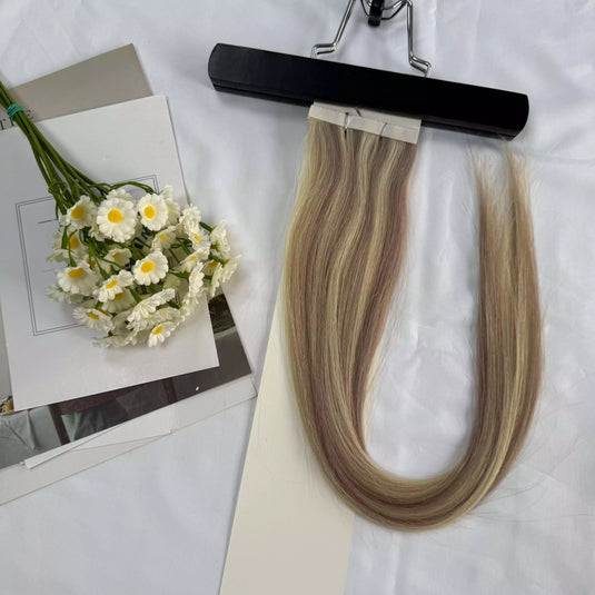 [Final Sale] Virgin Flower Tape Hair Extensions Highlight Blonde (#P19/60)