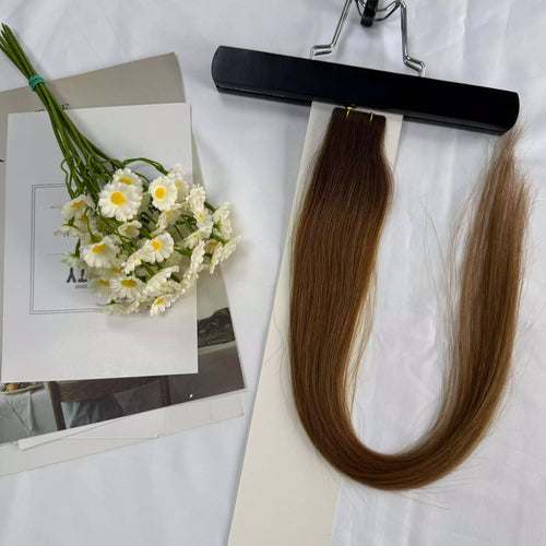 [Final Sale] Virgin Invisible Tape in Hair Extensions Balayage (#R3T8)