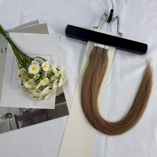 [Final Sale] Virgin Human Hair Extensions Tape Ins Blonde (#M6/18)