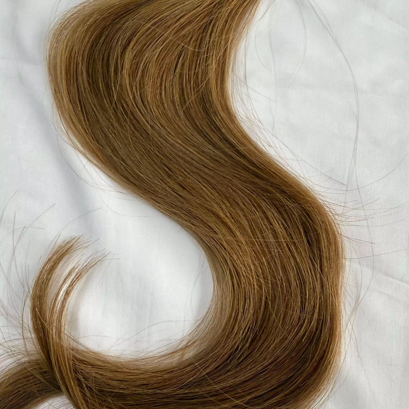 Load image into Gallery viewer, [Final Sale] Virgin Human Hair Extensions Tape Ins Blonde (#P6/10) 24”
