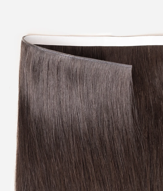 Invisible Tape Weft Hair Extensions Virgin Human Hair Straight Light Blonde (