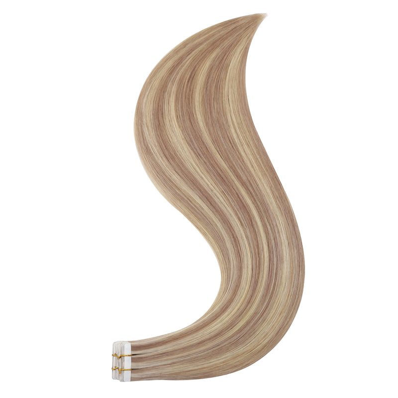 Load image into Gallery viewer, Moresoo Hair Extensions Tape In Balayage Hair Extensions Blonde
