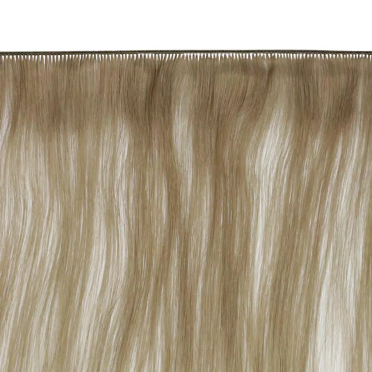 thin, seamless hand tied weft hair for volume and comfort virgin hair hand tied weft with strong, flexible weft track