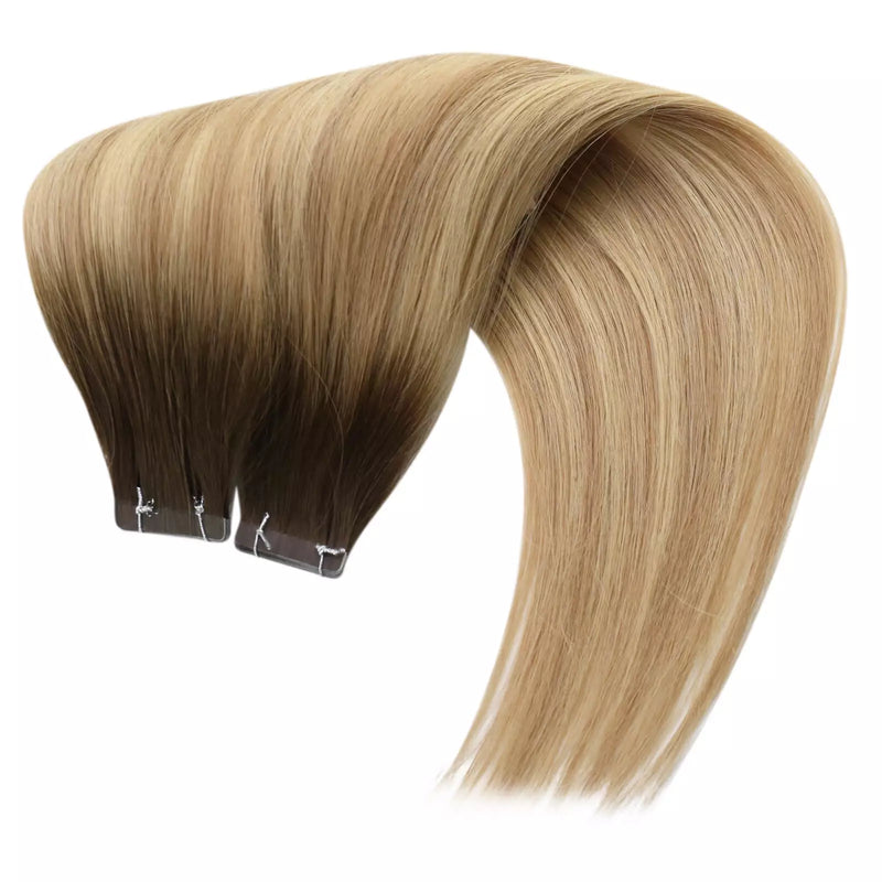 Load image into Gallery viewer, best hair extensions for fine hair - hair extensions for short hair - invisible hair extensions for thin hair - hair extensions cost - long hair extensions - long hair extensions - 22 inch hair
