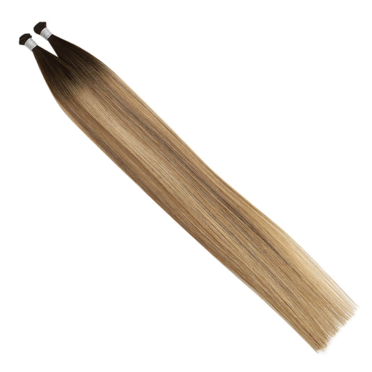 hand-made sew in hair weft，hand tied hair extensions,human hair,moresoo hair extensions,human hair