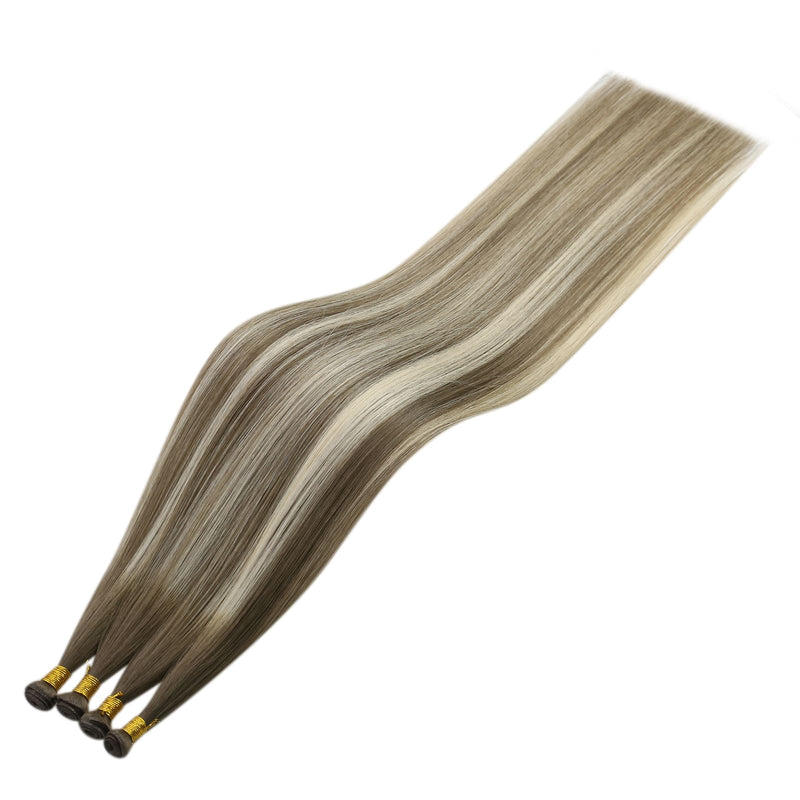 Load image into Gallery viewer, brown balayage-balayage blonde-blonde balayage on brown hair-natural blonde balayage-balayage hair blonde
virgin weft hair bundles-24 inch hair extensions-14 inch hair extensions-real human hair extensions

