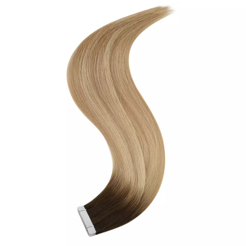 Load image into Gallery viewer, Top quality Brazilian Virgin Hair tape ins-Tape-In-Adhesive-Human-Hair-Extensions-PU-Skin-Weft-10A-Virgin-Human-Hair-20-Inch-Invisible-Natural-Tape-Extensions


