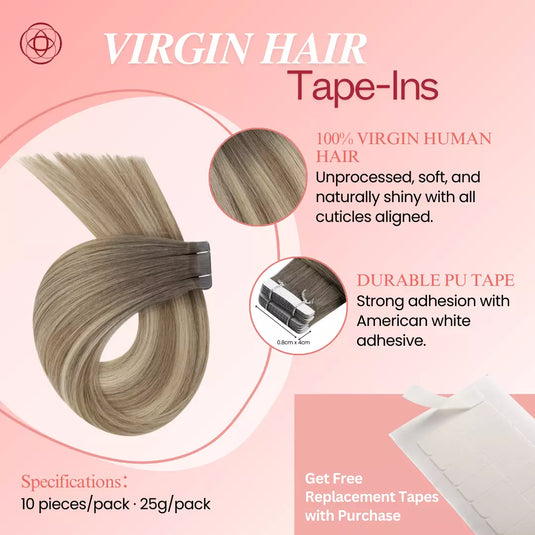 best tape in hair extensions human hair tape in extensions brown balayage hair