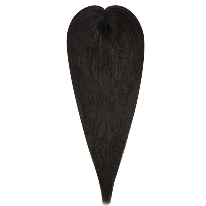 Load image into Gallery viewer, moresoo topper hair piece hair topper for thinning hair human hair topper for thinning crown
