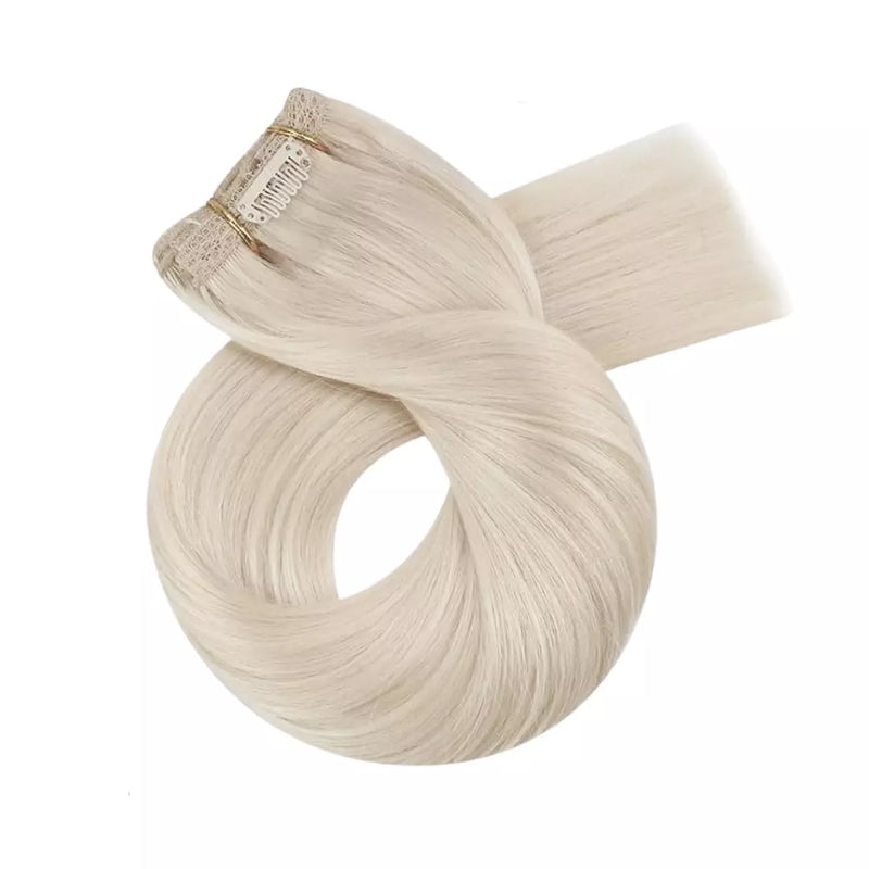 Load image into Gallery viewer, 16 inches hair clip in extensions hair clips for thick hair
