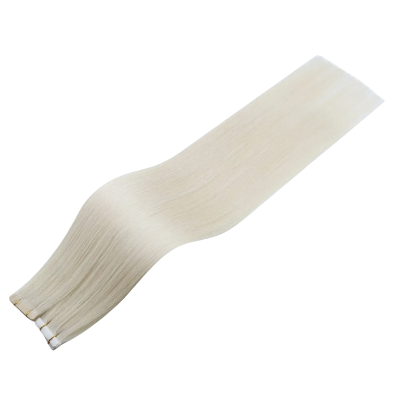 Load image into Gallery viewer, Beige hair extension on a white background
