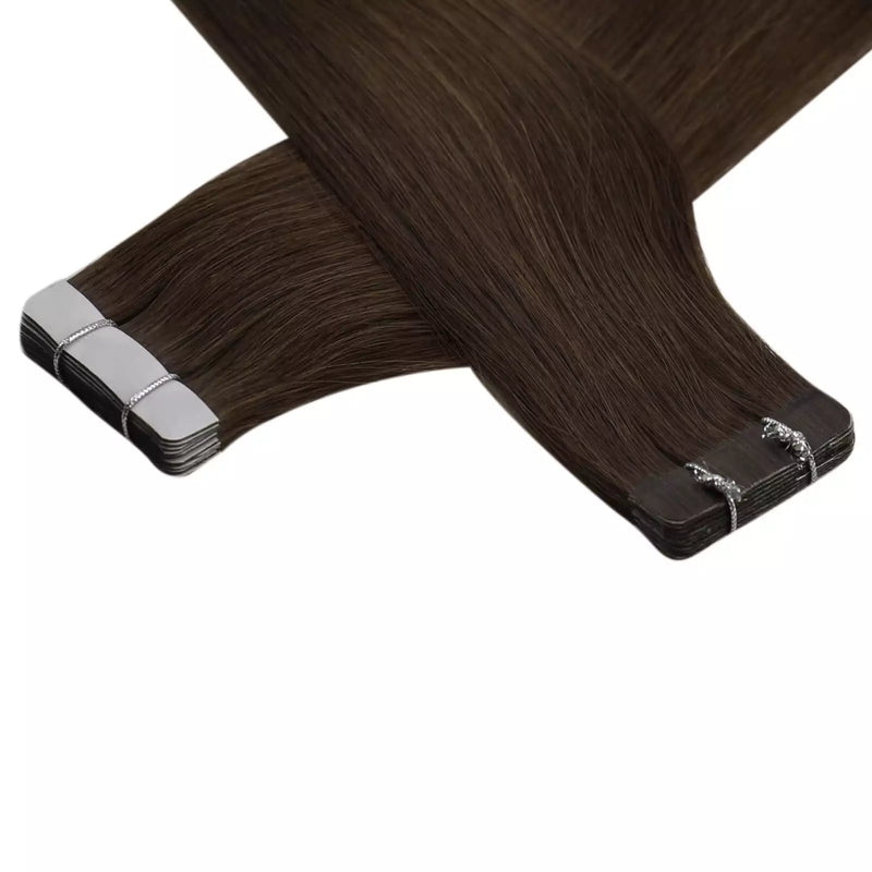 Load image into Gallery viewer, Best quality human hair full cuticle human hair Injection tape in hair real seamless tape in hair  tape ins regular tape in hair lasting one year hair

