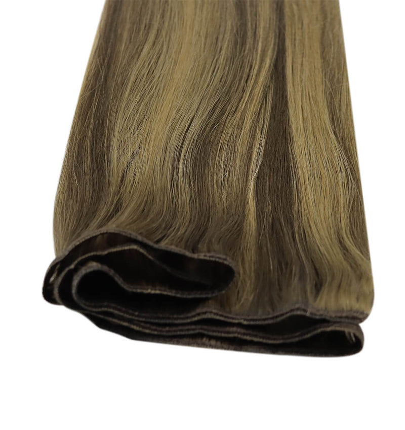 brown hair weft straight virgin hair bundles