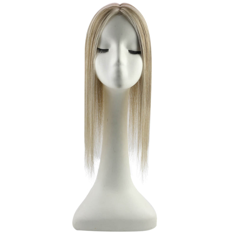 Load image into Gallery viewer, real hair topper for thinning crown
