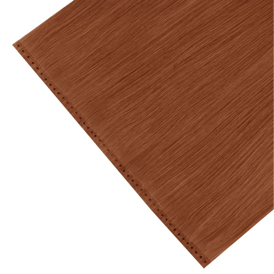 Red invisible butterfly weft hair exyensions on a white background